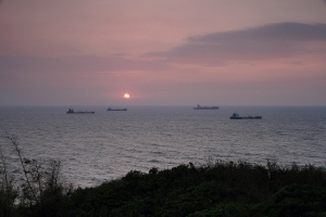 高雄柴山夕照