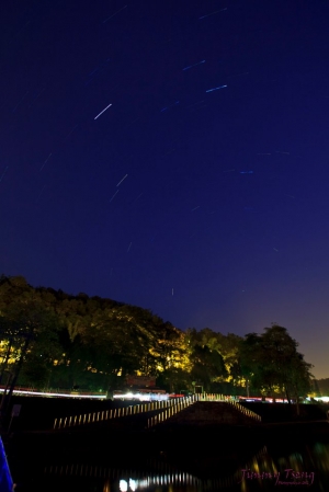 日月潭朝霧