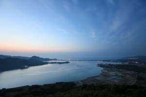 京丹後市久美浜の夕焼け