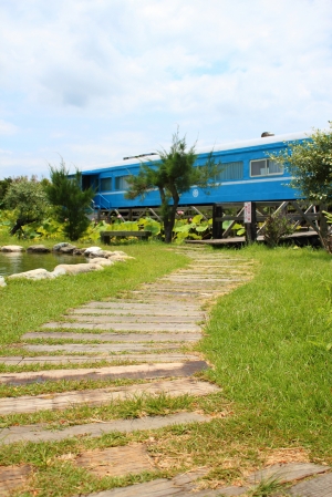 石蓮園鐵道餐廳火車民宿