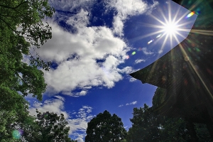 好久不見的藍天白雲