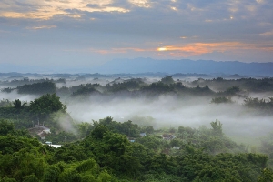 沒出景的二寮日出