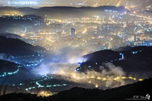 台北  琉璃夜色(大屯山)